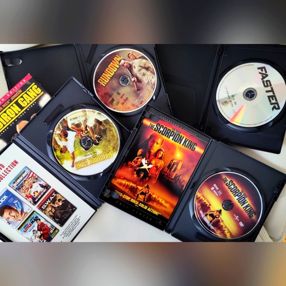 Lot of 4 Dwayne Johnson (The Rock) DVD' s - Picture 3 of 4